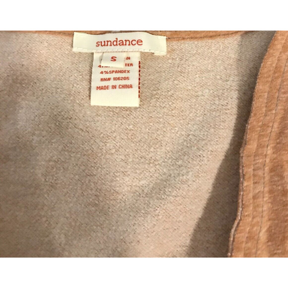 Sundance Catalog LouLou Brown Faux Wrap Tunic - Size Small - Picture 4 of 9